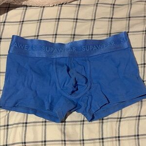 Men's Blue Boxer Briefs